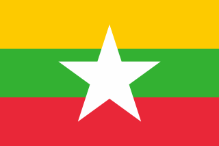 National Flag Of Myanmar